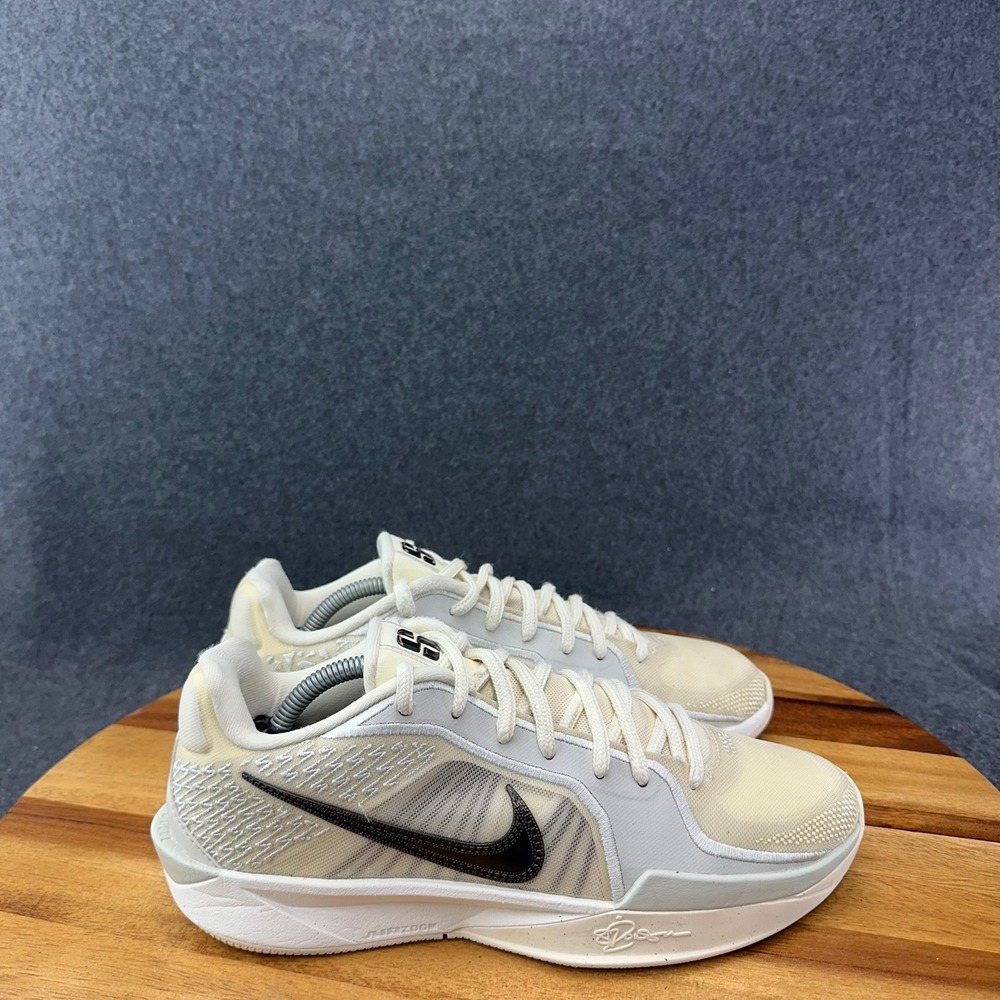 Womens Size 7.5 Nike Sabrina 2 Coconut Milk Brown Basketball Shoes FQ2174-102
